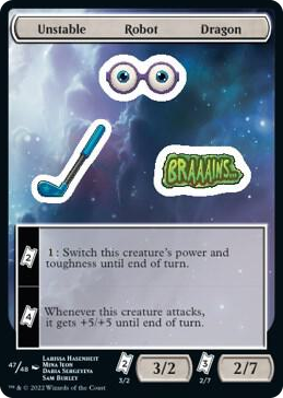0047 Unstable Robot Dragon T Unfinity