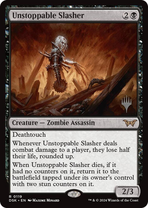 0119 Unstoppable Slasher (0119) R Promo Pack: Duskmourn: House of Horror