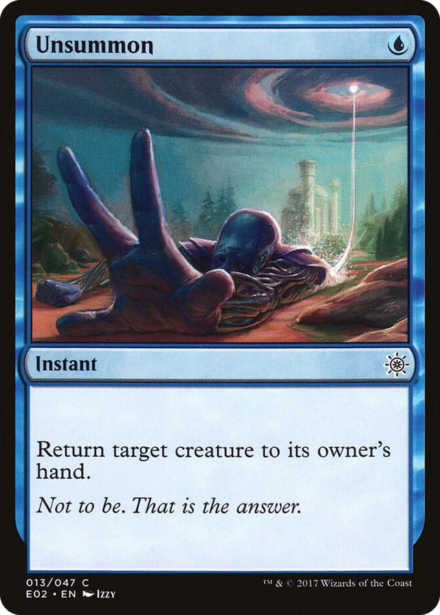 0013 Unsummon C Explorers of Ixalan