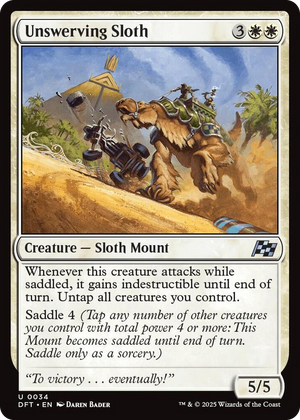0034 Unswerving Sloth U Aetherdrift