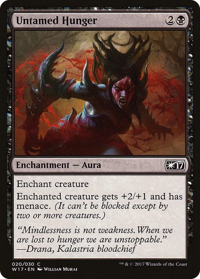 0020 Untamed Hunger C Welcome Deck 2017