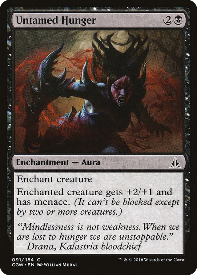 0091 Untamed Hunger C Oath of the Gatewatch
