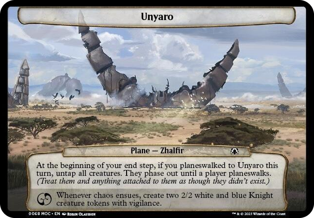 0068 Unyaro T Planechase: March of the Machine