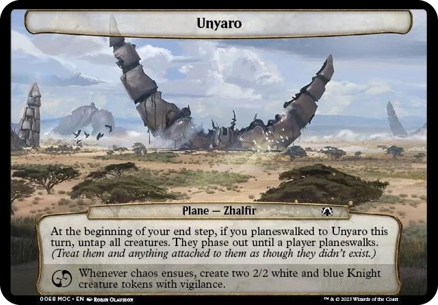0068 Unyaro T Planechase: March of the Machine