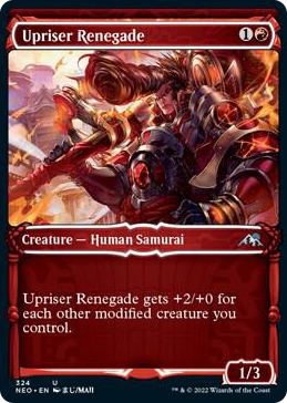 0324 Upriser Renegade (Showcase) U Kamigawa: Neon Dynasty