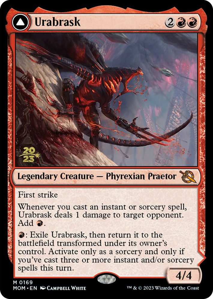 0169 Urabrask M Prerelease Cards
