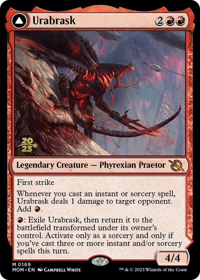 0169 Urabrask M Prerelease Cards