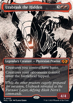 0023 Urabrask the Hidden M March of the Machine: Multiverse Legends