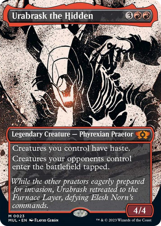 0023 Urabrask the Hidden M March of the Machine: Multiverse Legends