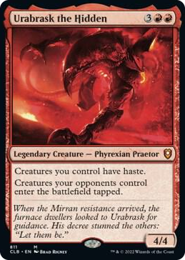 Urabrask the Hidden #811 M - Commander Legends: Battle for Baldur's Gate Pokemon card