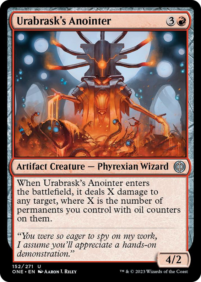 0152 Urabrask's Anointer U Phyrexia: All Will Be One