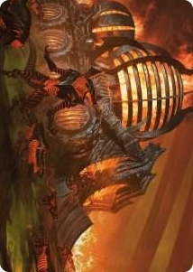 0037 Urabrask's Forge Art Card S Art Series: Phyrexia: All Will Be One