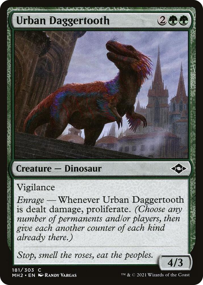 0181 Urban Daggertooth C Modern Horizons 2