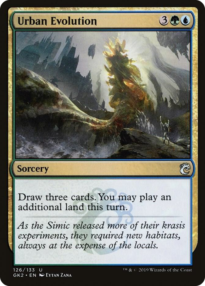 0126 Urban Evolution U Ravnica Allegiance: Guild Kits