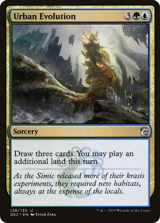 0126 Urban Evolution U Ravnica Allegiance: Guild Kits