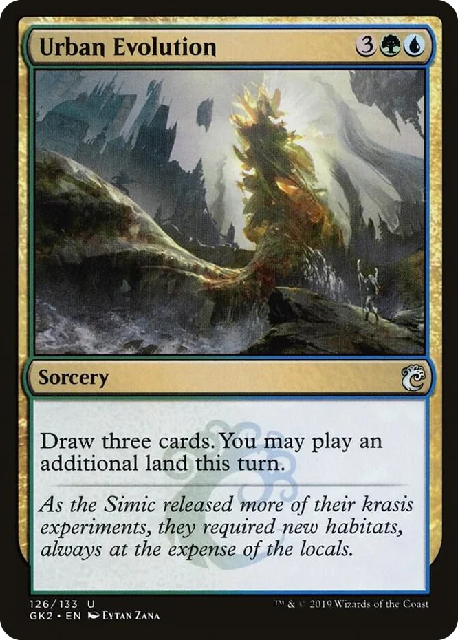0126 Urban Evolution U Ravnica Allegiance: Guild Kits