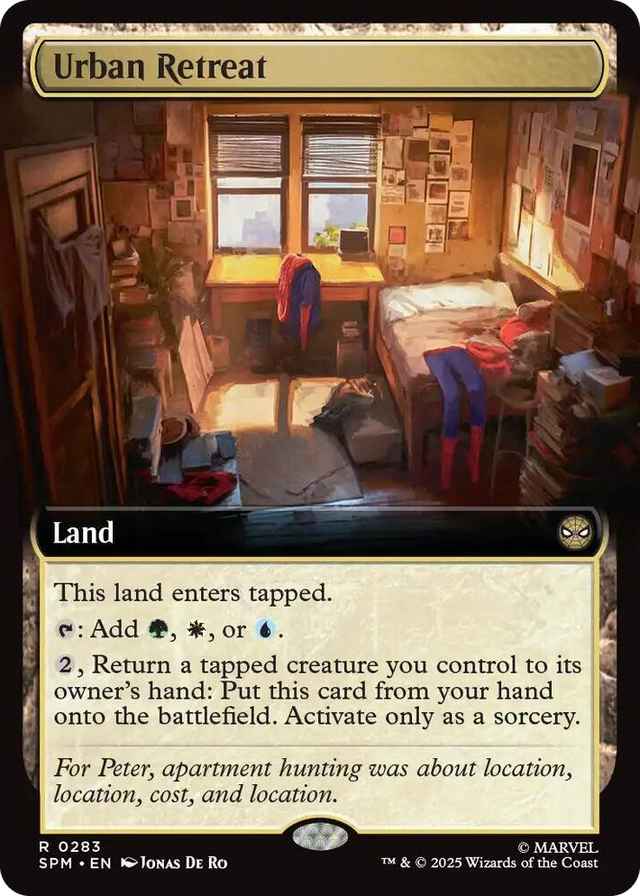 0283 Urban Retreat (Extended Art) R Marvel's Spider-Man