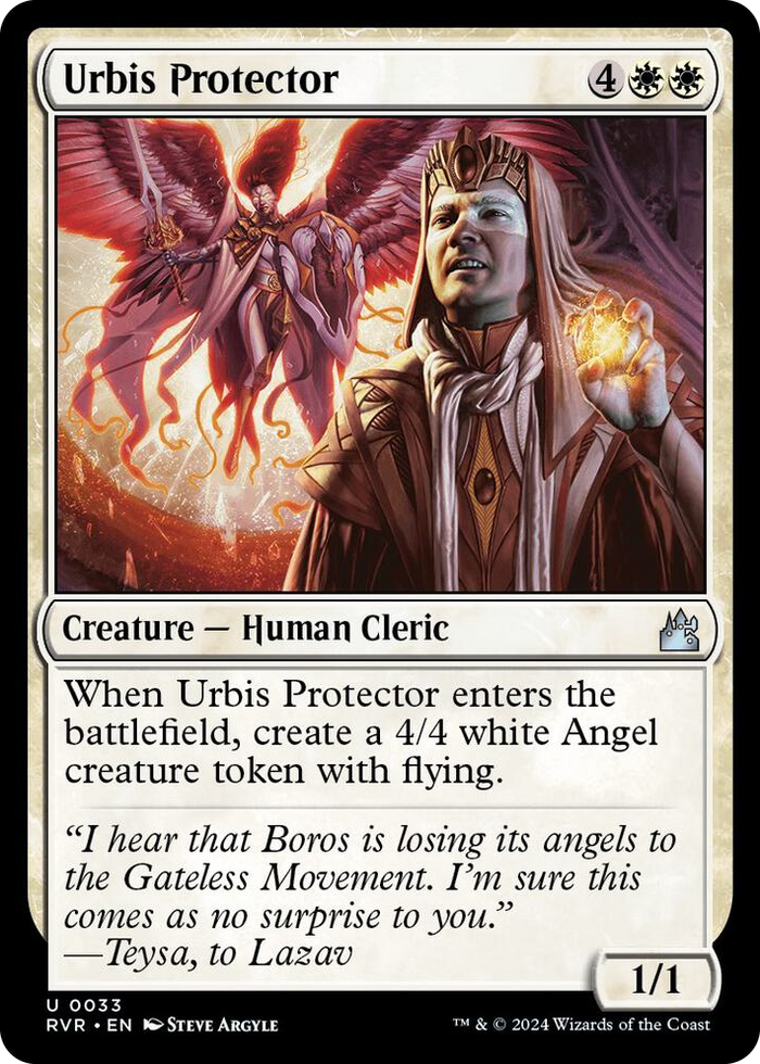 Urbis Protector #33 U - Ravnica Remastered Pokemon card