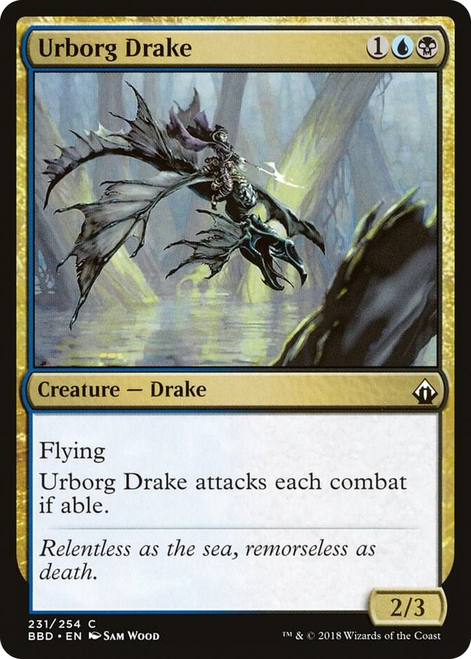 0231 Urborg Drake C Battlebond