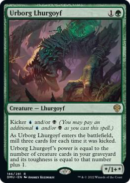 0186 Urborg Lhurgoyf R Dominaria United
