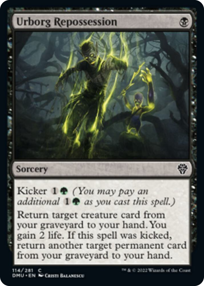 0114 Urborg Repossession C Dominaria United