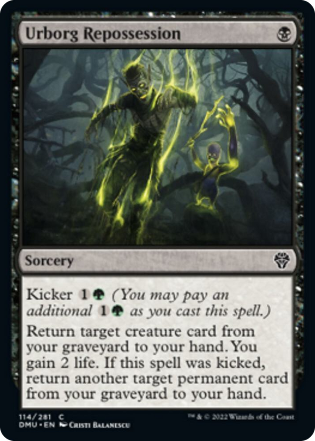 0114 Urborg Repossession C Dominaria United