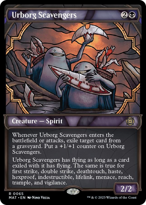 0065 Urborg Scavengers (Showcase) R March of the Machine: The Aftermath