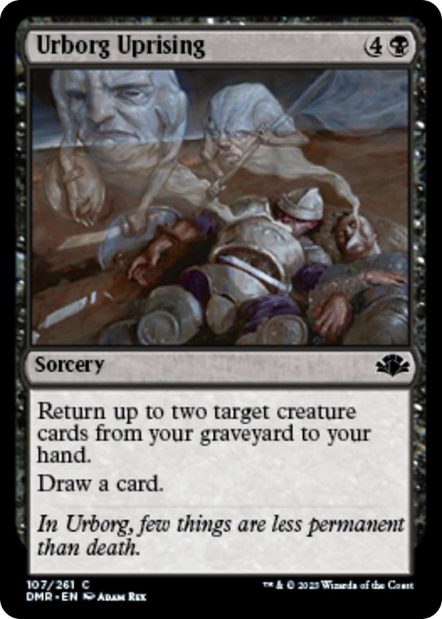 0107 Urborg Uprising C Dominaria Remastered