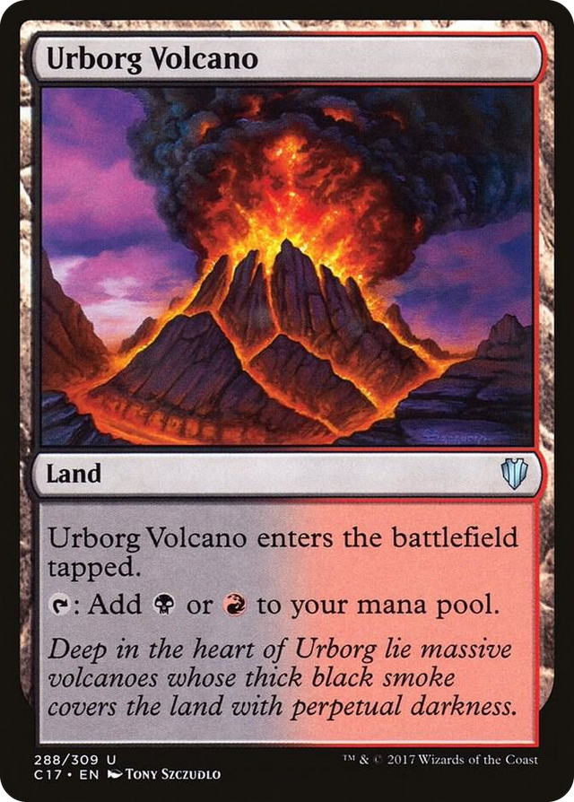 0288 Urborg Volcano U Commander 2017