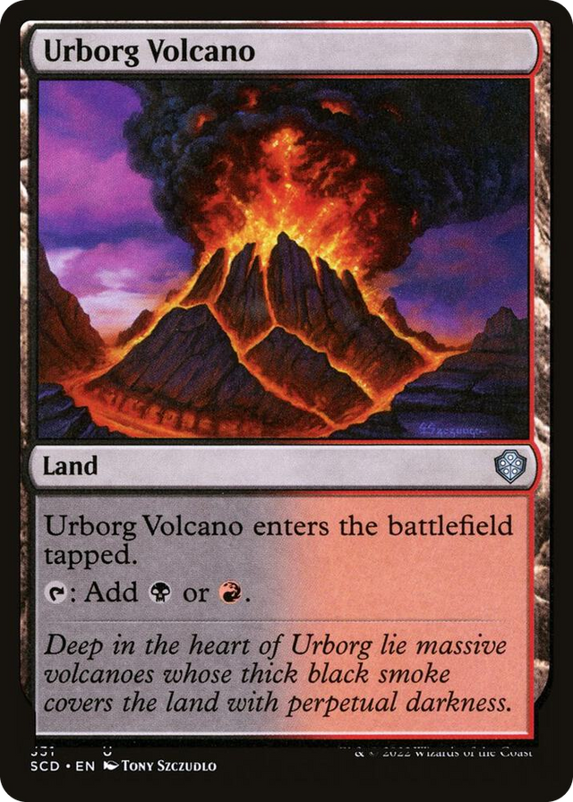 0331 Urborg Volcano U Starter Commander Decks