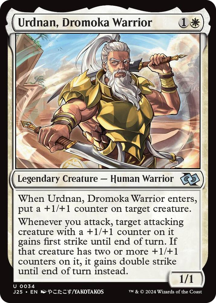 0034 Urdnan, Dromoka Warrior (Anime) U Foundations Jumpstart