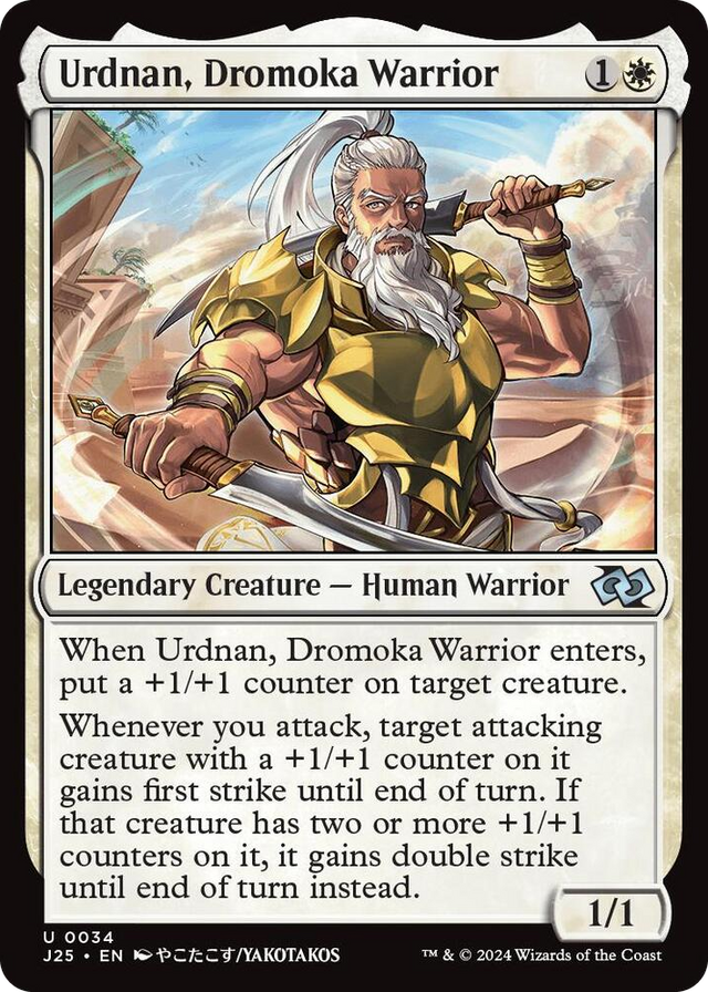 0034 Urdnan, Dromoka Warrior (Anime) U Foundations Jumpstart