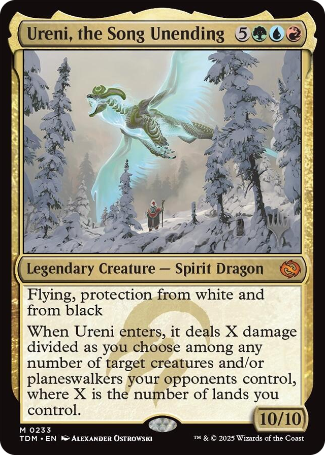Ureni, the Song Unending #233 M - Promo Pack: Tarkir: Dragonstorm Pokemon card