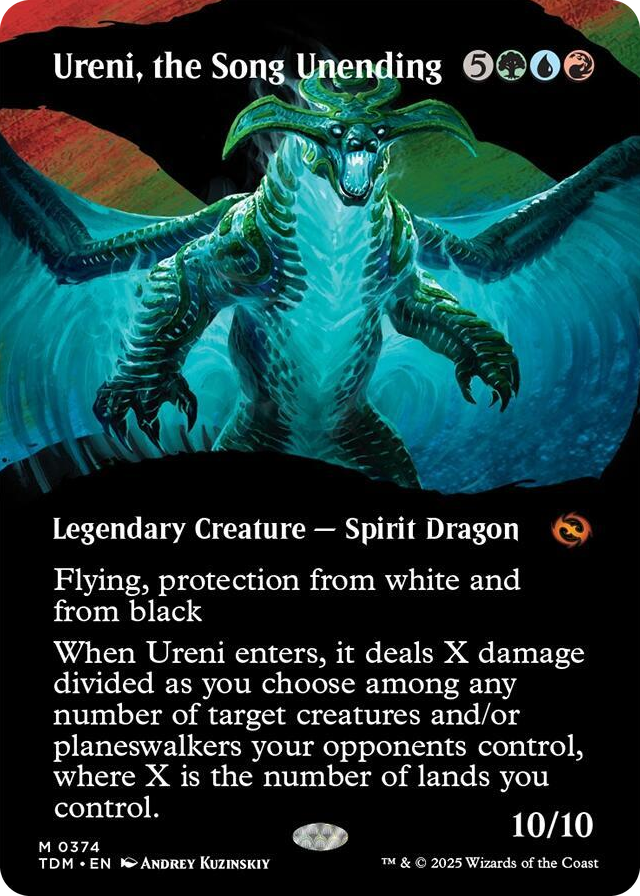 0374 Ureni, the Song Unending (Borderless) M Dragonstorm