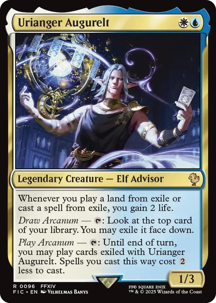 0096 Urianger Augurelt R Commander: FINAL FANTASY