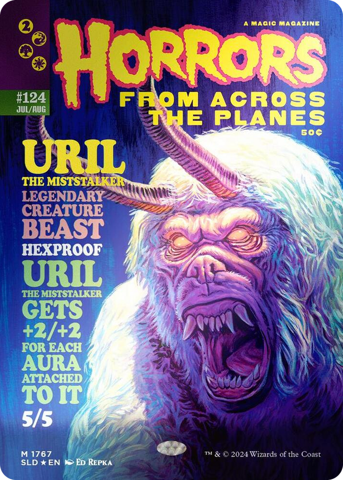 Uril, the Miststalker (Rainbow Foil) #1767 M - Secret Lair Drop Series Pokemon card