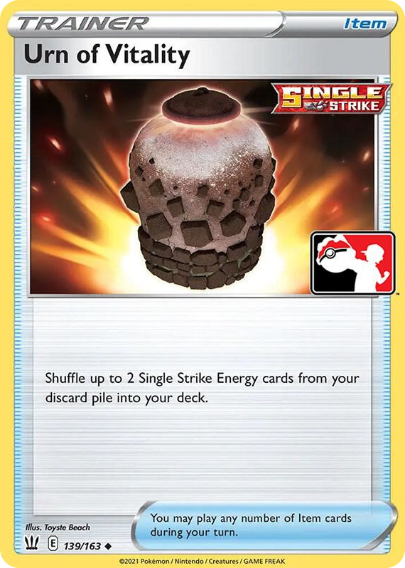 0139 Urn of Vitality Uncommon Prize Pack Series Cards