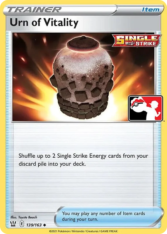 0139 Urn of Vitality Uncommon Prize Pack Series Cards