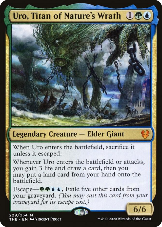 0229 Uro, Titan of Nature's Wrath M Promo Pack: Theros Beyond Death