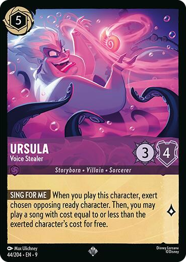 0044 Ursula - Voice Stealer Super Rare Fabled