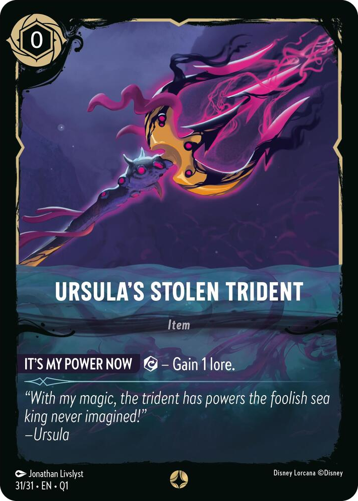 0031 Ursula's Stolen Trident None Illumineer's Quest: Deep Trouble
