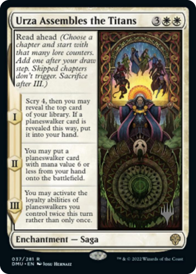 0037 Urza Assembles the Titans R Promo Pack: Dominaria United