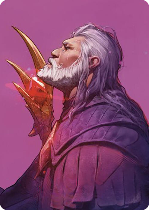 0053 Urza, Lord High Artificer Art Card S Art Series: Commander Masters