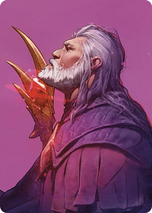 0053 Urza, Lord High Artificer Art Card S Art Series: Commander Masters