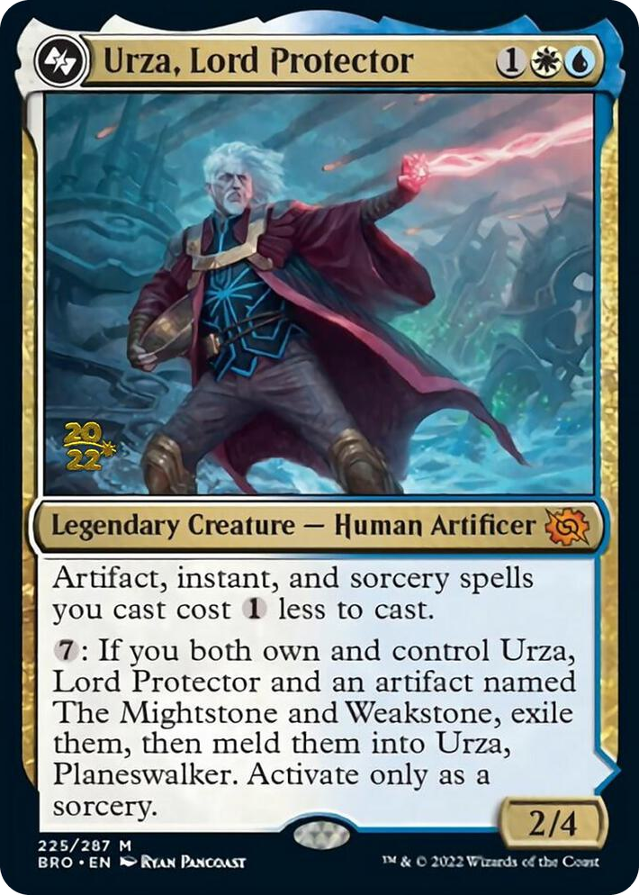 0225 Urza, Lord Protector M Prerelease Cards