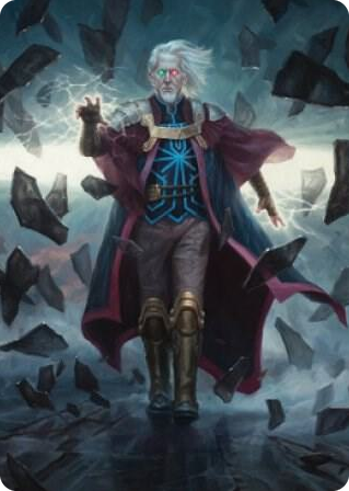 0042 Urza, Planeswalker Art Card S Art Series: The Brothers' War