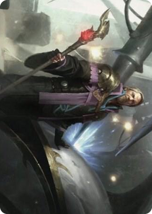0043 Urza, Prince of Kroog Art Card S Art Series: The Brothers' War