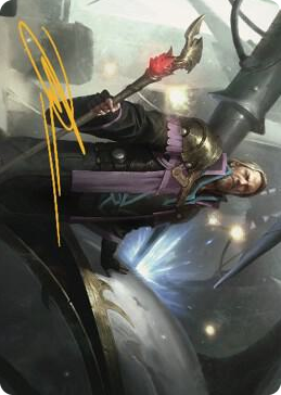 0043 Urza, Prince of Kroog Art Card (Gold-Stamped Signature) S Art Series: The Brothers' War