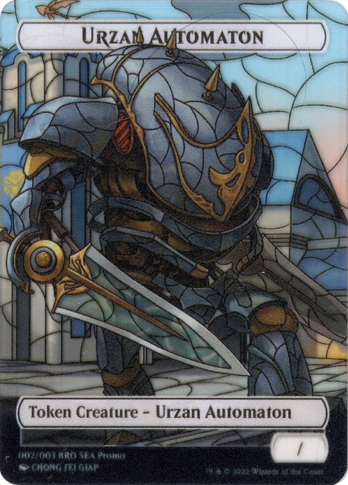 0002 Urzan Automaton Token [SEA Exclusive] T The Brothers' War