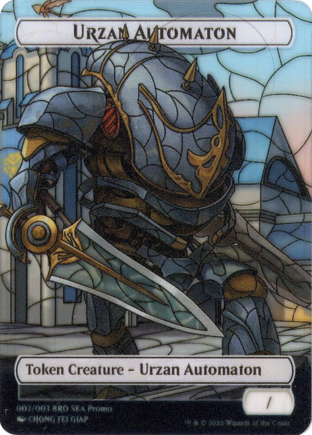 0002 Urzan Automaton Token [SEA Exclusive] T The Brothers' War